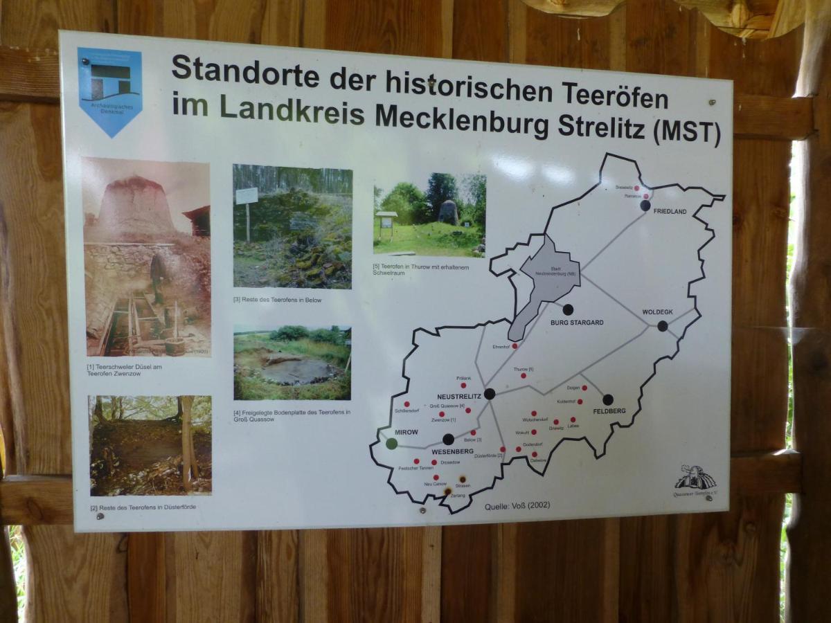 Zwei Seen Ferienhaus Canow Eksteriør billede